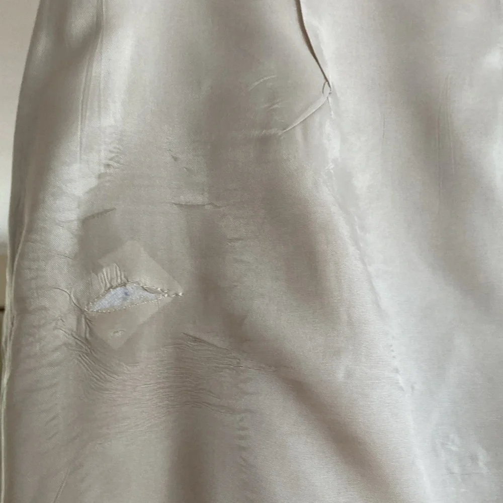 VINTAGE LINEN SKIRT SIZE 8 - Picture 8 of 8